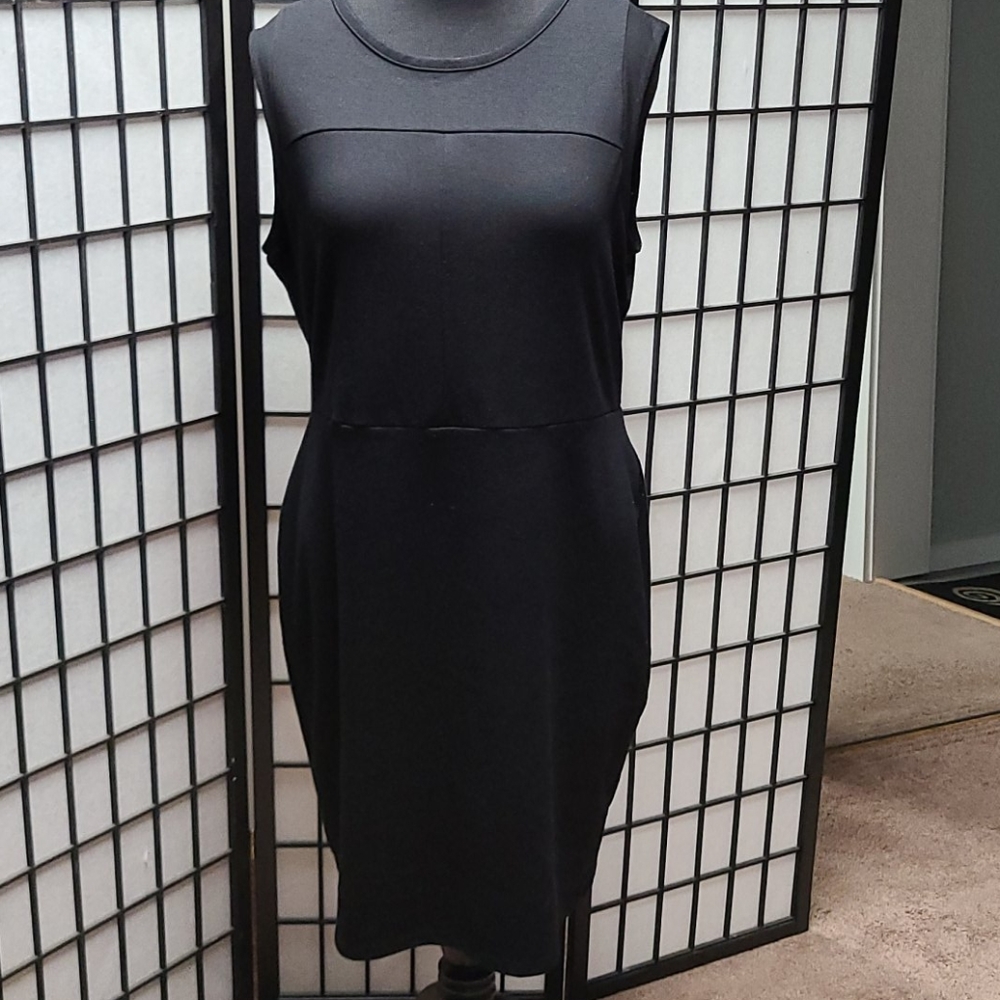 Jersey knit dress